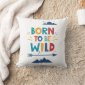 Coussin Né Pour Être Sauvage (Couverture)