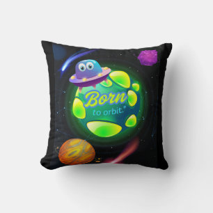 Coussin Né pour orbiter