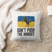 Coussin Ne Pousse Pas Le Cheval Cheval Vintage (Couverture)