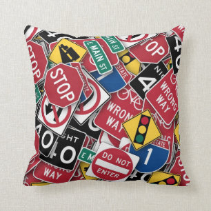 Coussin Ne pouvez pas vous avez lu les signes