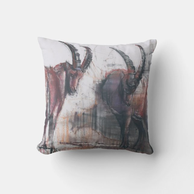 Coussin Ne regardez pas vers le bas (Recto)