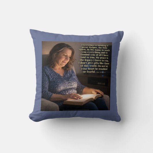 Coussin Ne vous inquiétez pas (Recto)