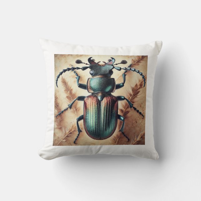 Coussin Nealcidion beetle dorsal view 270824IREF225 - Wate (Recto)