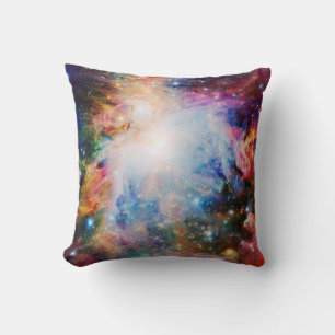 Coussin Nébuleuse Colorée