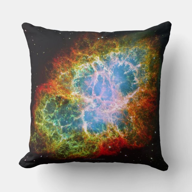 Coussin Nébuleuse de crabe (Recto)