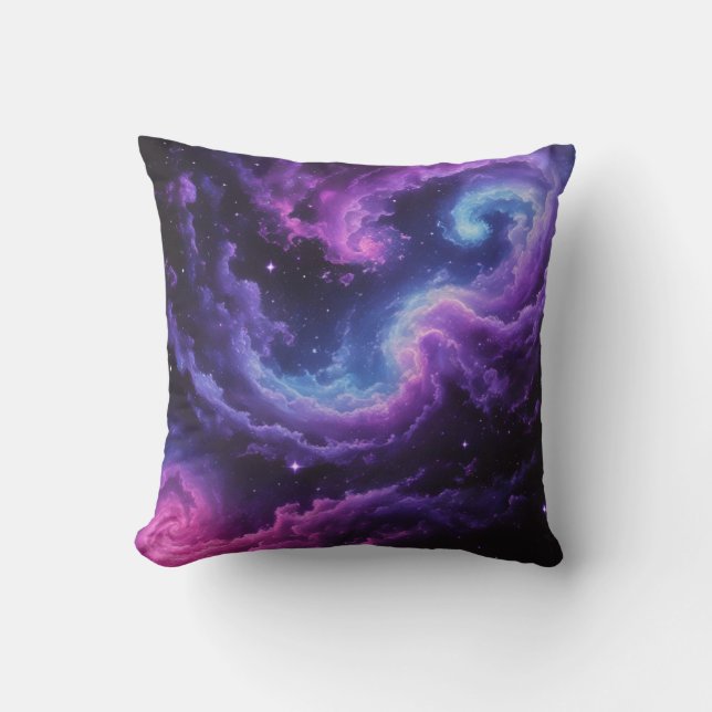 Coussin Nébuleuse de galaxie cosmique Conception d'art spa (Recto)