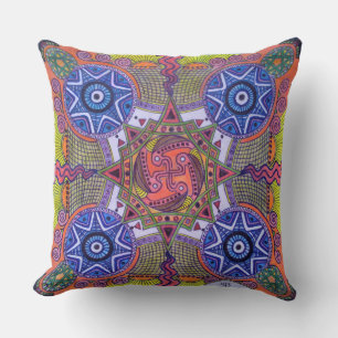 Coussin "Nébuleuse du Papillon" (dessin)