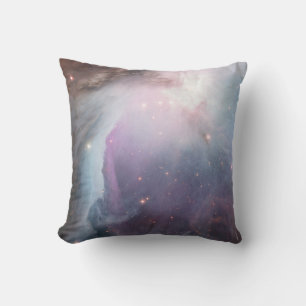 Coussin Nébuleuse Orion Astronomie bleu Violet rose ciel é