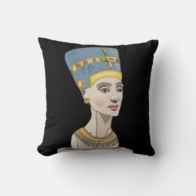 Coussin Nefertiti et Cartouche (Recto)