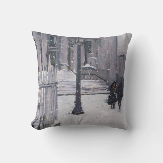 Coussin Neige en dehors de St Paul 2009 (Recto)