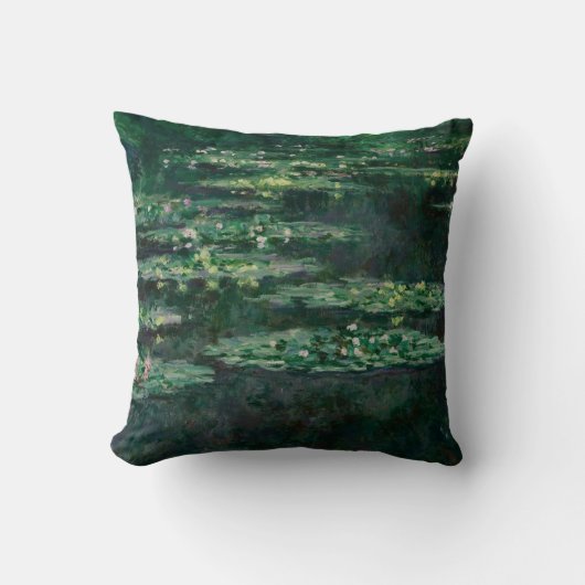 Coussin Nénuphar (Claude Monet) (Recto)