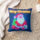 Coussin Neon Modern Christmas Holiday Collection (Couverture)