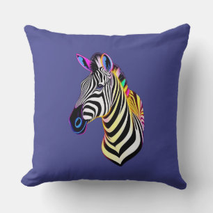 Coussin Neon Zebra
