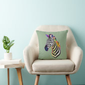 Coussin Neon Zebra (Chaise)