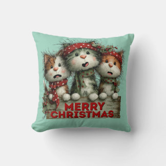 Coussin Nerry Christmas Cats
