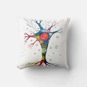 Coussin neurone pyramidal dans le néocortex