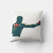 Coussin Never Give Up (Verso)