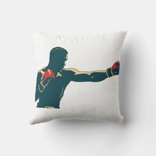 Coussin Never Give Up (Verso)