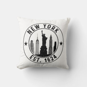Coussin New York Est. 1624 New York City Lover Nyc