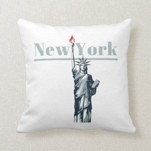 Coussin New York - Lady Liberty
