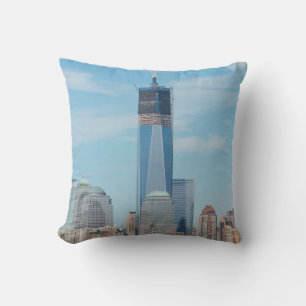 Coussin New York, New York. Skyline de la ville de Manhatt