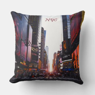 Coussin New York Times Carré