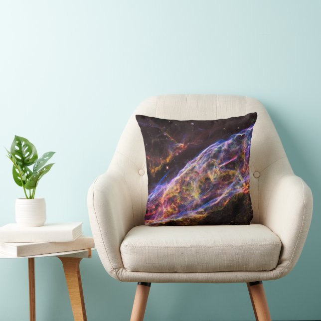 Coussin Ngc 6960, La Nébuleuse De La Sorcière. (Chaise)