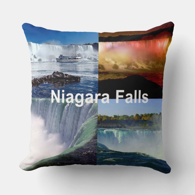 Coussin Niagara Falls New York (Recto)