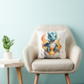 Coussin Nid de feu faisant éclore un bébé dragon  (Chaise)