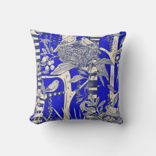 Coussin Nid d'oiseaux