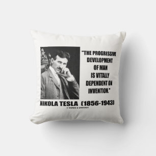 Coussin Nikola Tesla Développement Progressif De La Citati