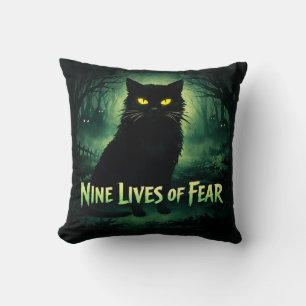 Coussin Nine Lives of Fear – Chat Noir
