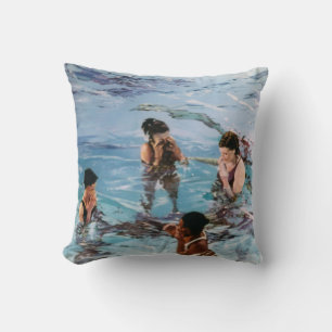 Coussin Ninfas en el agua/Nymphes dans l'eau