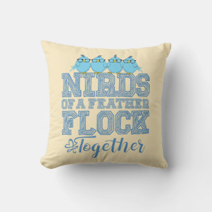 Coussin Nirds d'une plume