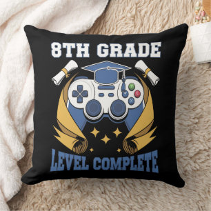 Coussin Niveau 8e année Diplômé de jeu de jeu complet