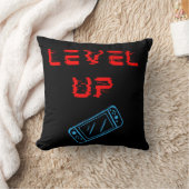 Coussin Niveau du jeu vidéo (Couverture)