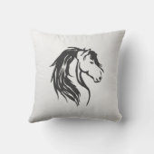 Coussin Noble tête de cheval (Verso)