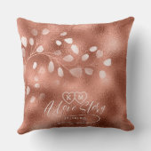 Coussin Noces de galet en aquarelle ID726 (Verso)