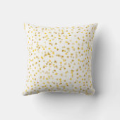 Coussin Noces d'or Confettis de coeurs (Verso)