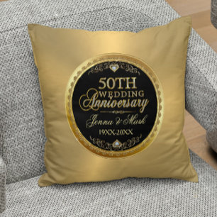 Coussin Noces d'Or Glam Or & Diamants
