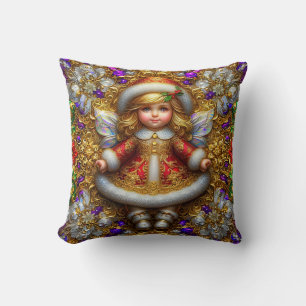 Coussin NOËL ~ Angle Vintage ~