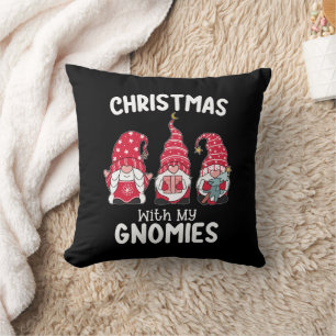 Coussin Noël Avec Mes Gnomies Gnomes