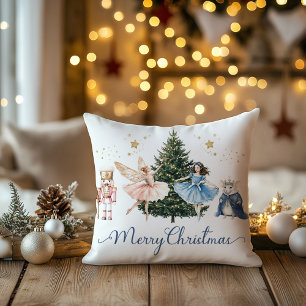 Coussin Noël Ballet Casse-Noisette Fête de fin d'année