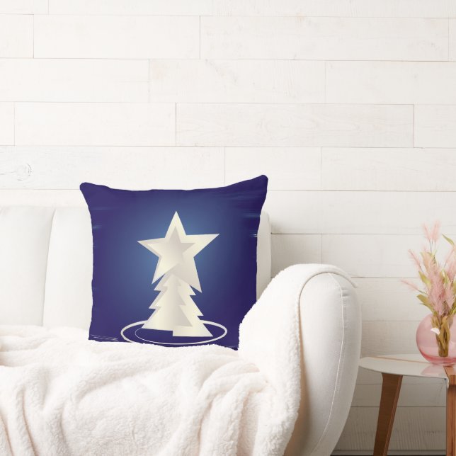 Coussin Noël blanc (Canapé)