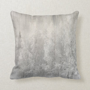 Coussin Noël blanc et huile d'olive