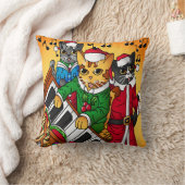 Coussin Noël Carol Cats (Couverture)