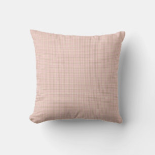Coussin Noël carreau rose