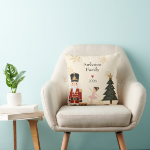 Coussin Noël Classique Casse-Noisette