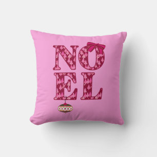 Coussin NOEL dans un Motif d'arbre de Noël en Bourgogne