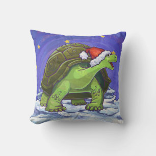 Coussin Noël de la tortue nocturne étoilée
